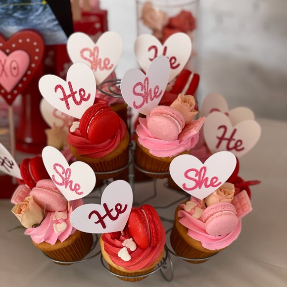 Custom cupcake toppers